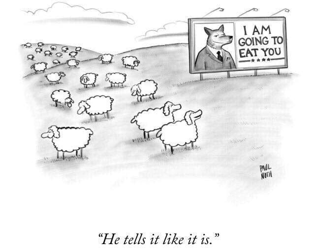 New Yorker cartoon by Phil Noth; description in article