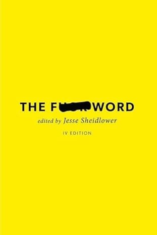 Yellow cover of the fourth edition of Jesse Sheidlower's "The F-Word"